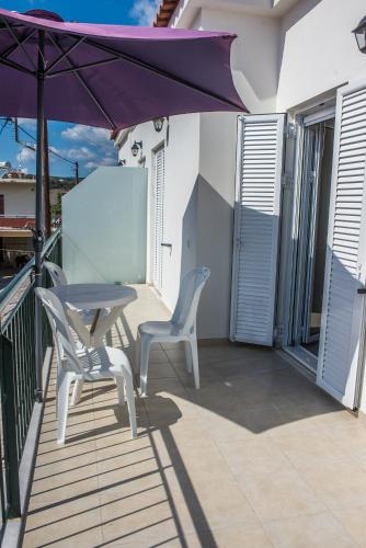 Μπαλκόνι ή βεράντα στο Koutrakis Rooms