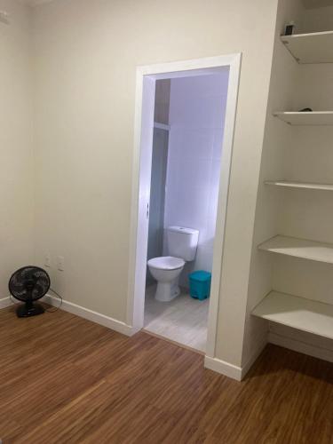 Et badeværelse på Casa temporada