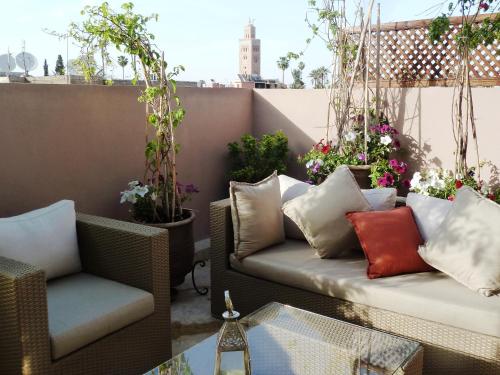 Zona de estar de Riad Viva