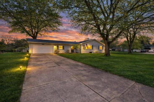 Bygningen som feriehuset ligger i