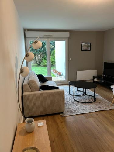 Appartement avec jardin proche gare et plage