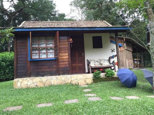 Jardin de l'établissement Pousada Cabanas do Visconde