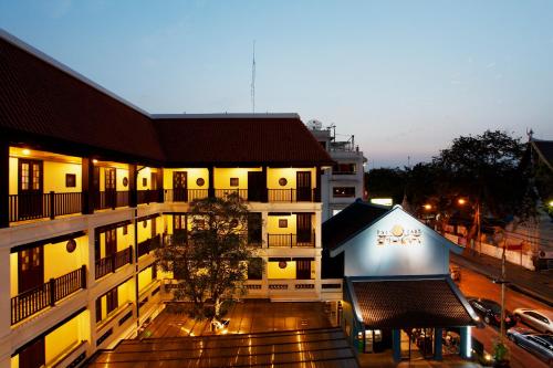 Bygningen som hotellet ligger i