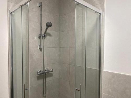 Et badeværelse på Studio with External Bathroom Near to the City Centre