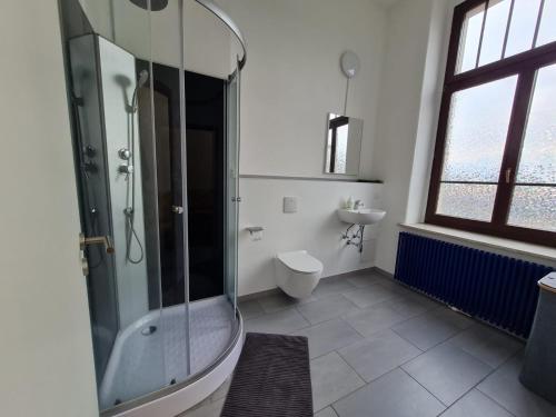 Et badeværelse på Ausblick Freital 4