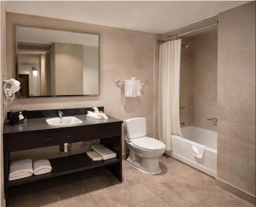 Koupelna v ubytování Only Cyber