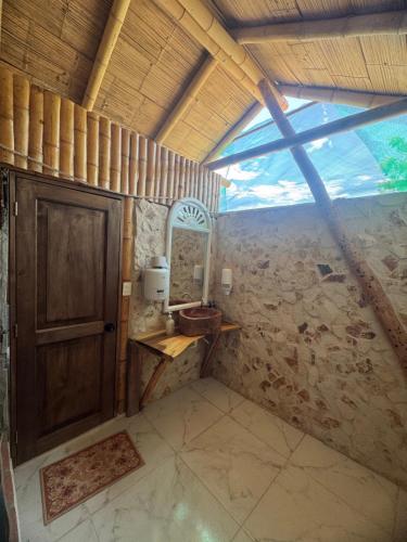 Et badeværelse på San José Tatacoa