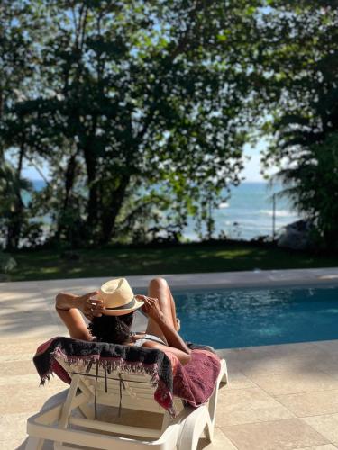Ti Bwa Lodge, bas de villa cosy, piscine & vue mer