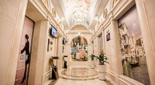 Koupelna v ubytování Vienna International Hangzhou Future Science City