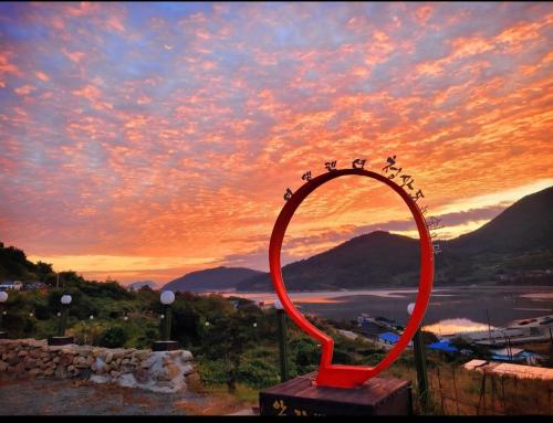 Naturlandskabet i nærheden af pensionatet