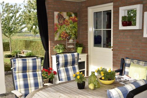 Posezení v ubytování B&B De Rozenhorst