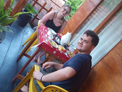 Hosté ubytování Wooden House Mirissa