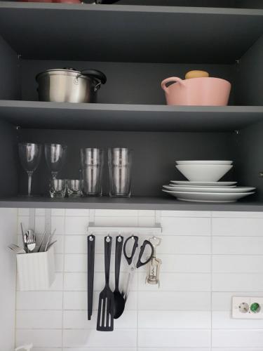 Nhà bếp/bếp nhỏ tại COVE Stay-1003