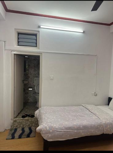 Krevet ili kreveti u jedinici u okviru objekta Hotel flora