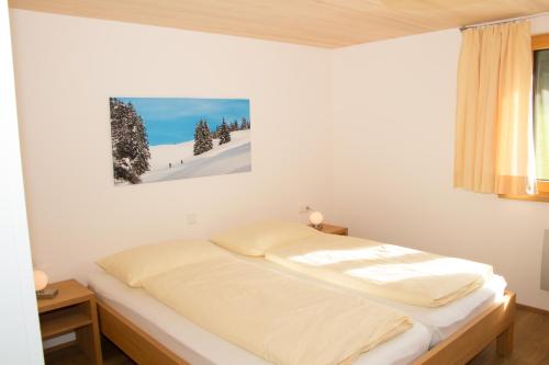 Postel nebo postele na pokoji v ubytování Haus Feurstein