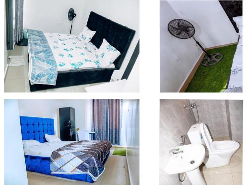 En eller flere senge i et værelse på BC Empire Luxury Guest House