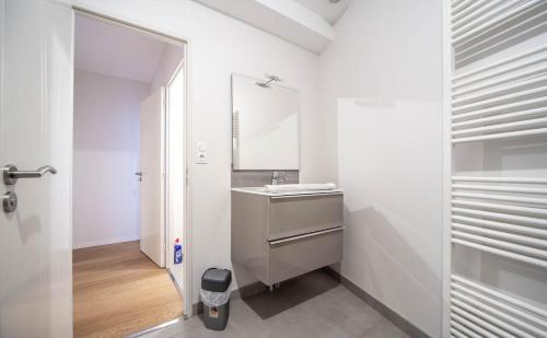 Koupelna v ubytování Paradis au bord de saone