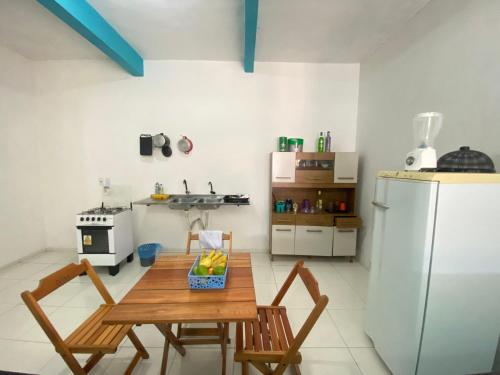 Køkken eller tekøkken på HOSPEDARIA RECANTO Do MATIAS