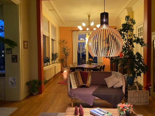 Et opholdsområde på B&B Villa Emma