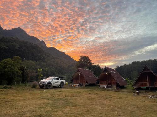 Naturlandskabet i nærheden af feriehuset