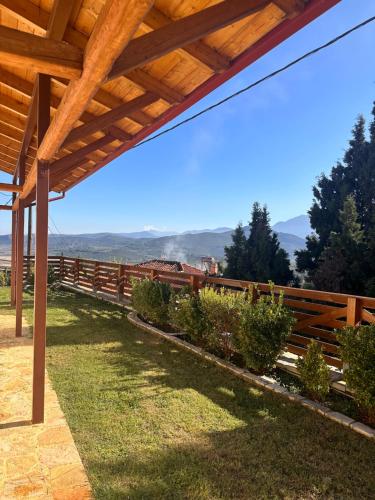 Naturlandskabet i nærheden af pensionatet