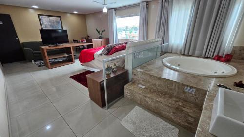 Et tv og/eller underholdning på Victor Plaza Formiga