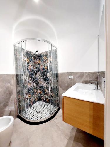 Vannituba majutusasutuses Hotel Fiorenza