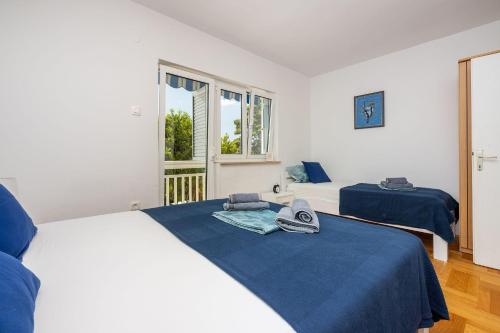 Großes Apartment nur 300 Meter zum Strand mit Meerblick und Waschmaschine