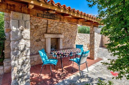Mediterrane Casa nur 350 Meter zum Strand mit Meerblick, Waschmaschine, Smart-TV