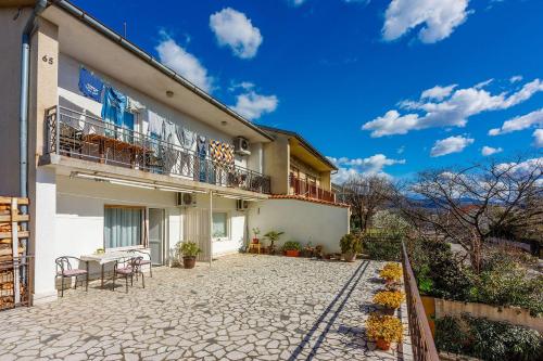 Hundefreundliches Studio-Apartment nur 250 Meter zum Strand mit Meerblick
