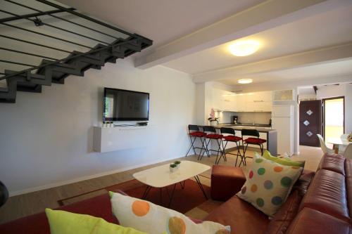 Charmantes Apartment nur 700 Meter zum Strand mit Garten, Waschmaschine, WiFi