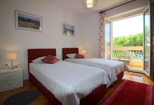 Charmantes Apartment direkt an der Promenade von Porec mit Meerblick