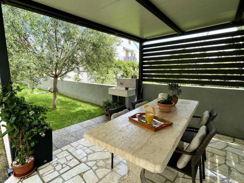 Voll ausgestattetes Apartment in Rovinj mit herrlicher Terrasse zum Geniessen