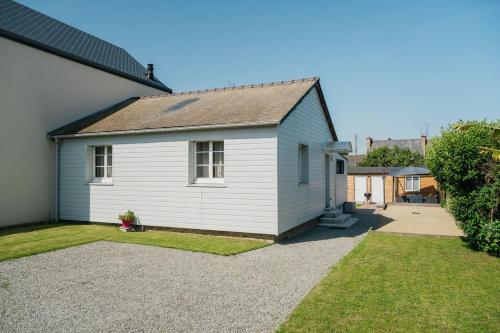 Bygningen som feriehuset ligger i