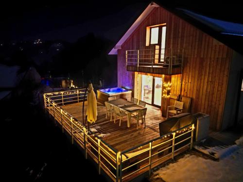 Budova, kde se chata nachází