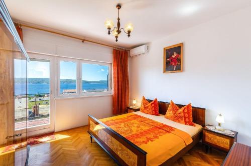 Hundefreundliches Apartment nur 450 Meter zum Strand mit traumhaften Meerblick