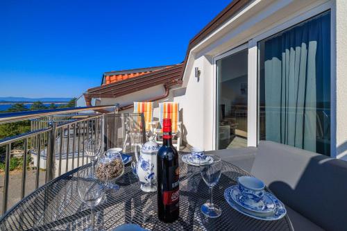Malerisches Apartment mit grandiosem Meerblick, Grillbereich, Waschmaschine