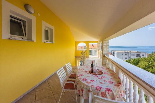 Charmantes Apartment nur 800 Meter zum Strand mit herrlichem Meerblick