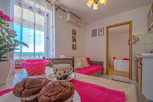 Komfortables Apartment nur 400 Meter zum Strand mit traumhaften Meerblick