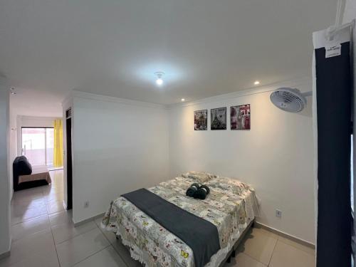 a bedroom with a bed in a room at Pôr do Sol - Serraruna in Araruna