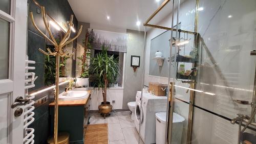 Et badeværelse på Dom Pod Złotym Bażantem