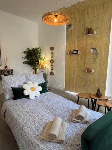 Cozy & air-conditioned 2 room apartment Patte d'Oie quiet neighborhood