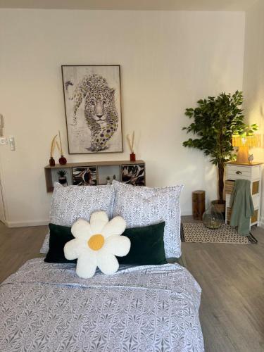 Cozy & air-conditioned 2 room apartment Patte d'Oie quiet neighborhood