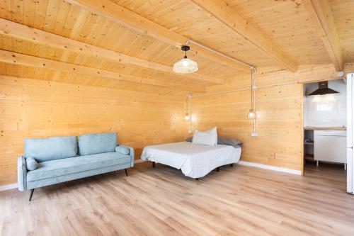 Postel nebo postele na pokoji v ubytování Live La Caleta Villa Clavijo