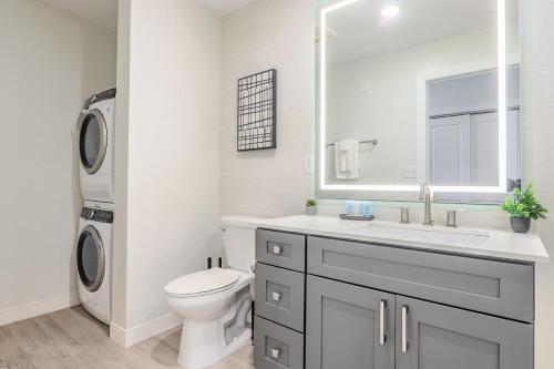 Phòng tắm tại Landing Beautiful Studio Gym