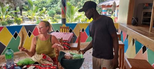 Gæster der bor på Campement les Antilles