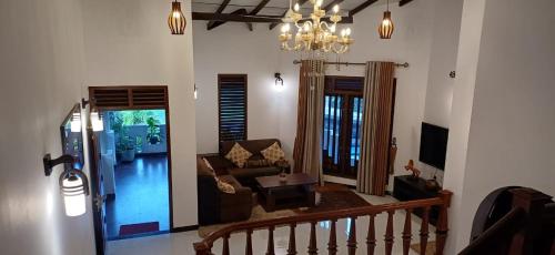 Et opholdsområde på Villa Meghana