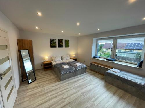 En eller flere senge i et værelse på Obrocz67