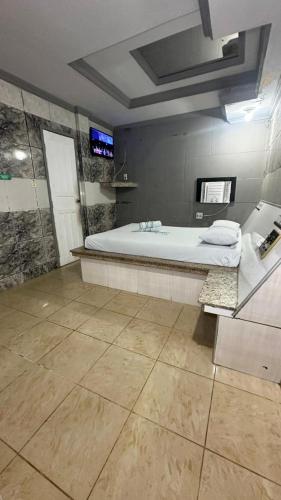 Et badeværelse på Hotel Chalex