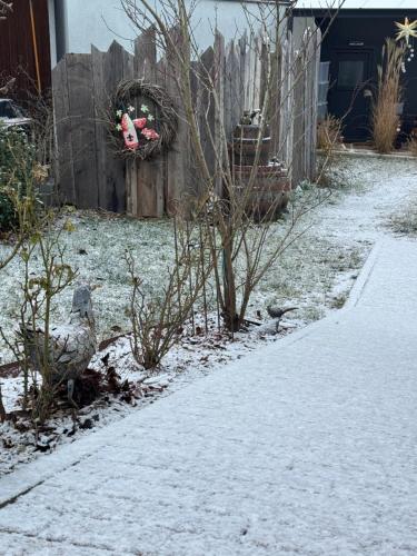Ferienwohnung Silvaner in fränkischer Weinregion om vinteren